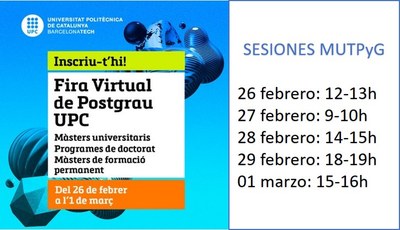 Fira Virtual de Postgrau UPC 2024