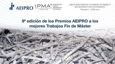 Mariana Ferrá Gonzalez has obtained one of the AEIPRO Awards for the Best Master's Thesis